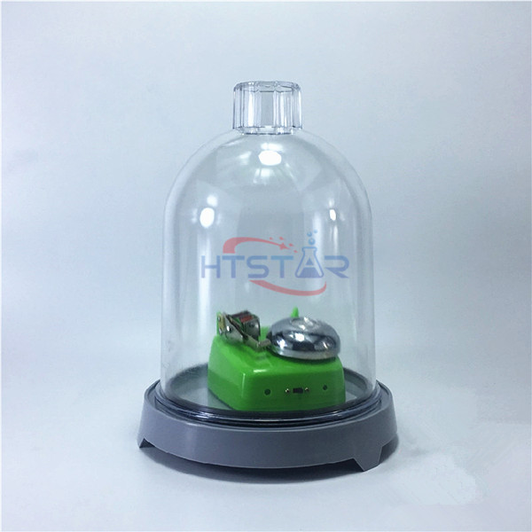 Bell in a Bell Jar with Glass Vacuum Hood Physics Lab Acoustics