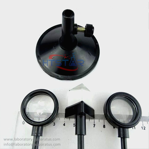 Optical Set Students Use Prism Convex Lens Concave Lens Laboratory