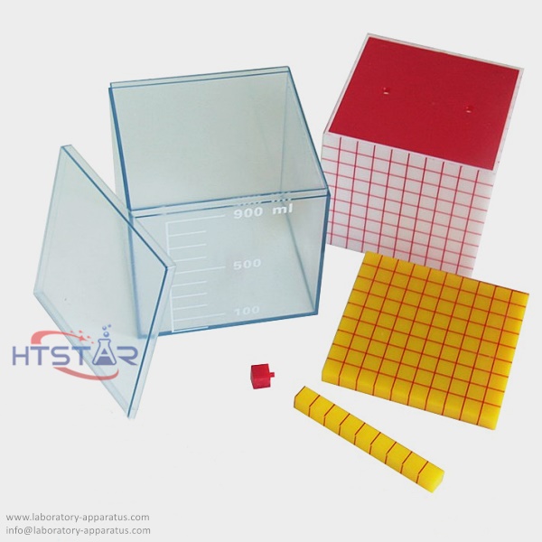 Capacity Unit Demonstrator Cubic Decimeter Model School Math Tools Set