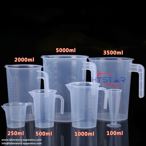 Plastic Measuring Jug 250ml to 5000ml Lab Essential Laboratory