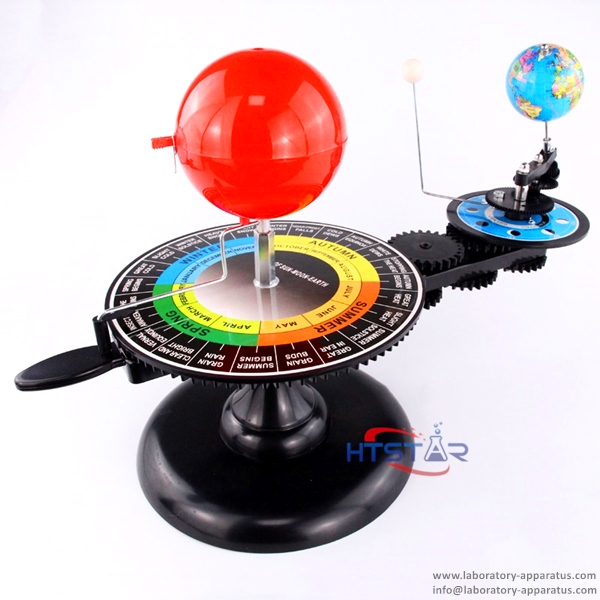 Manual Control Sun Moon Earth Model School Science Teaching Instruments