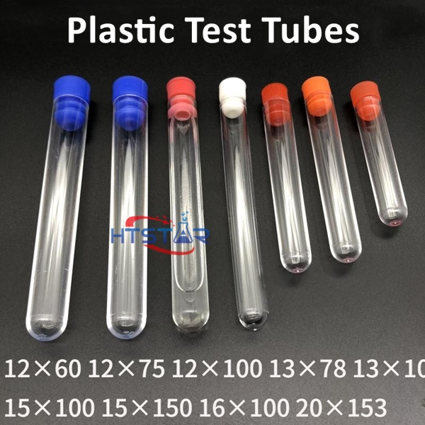 Plastic Test Tubes With Stopper Quality Laboratory Consumable