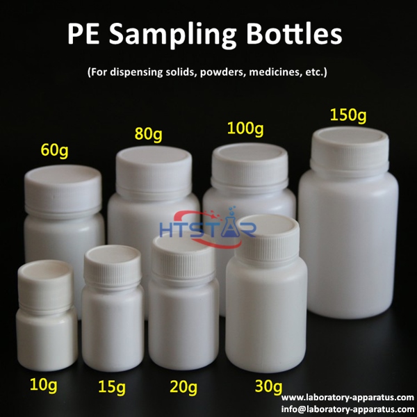 Plastic Wide Mouth Bottle Small Capsule Bottle Powder Solid Packaging