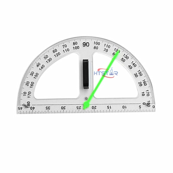 Transparent Math Geometry Set Teacher Triangle Protractor