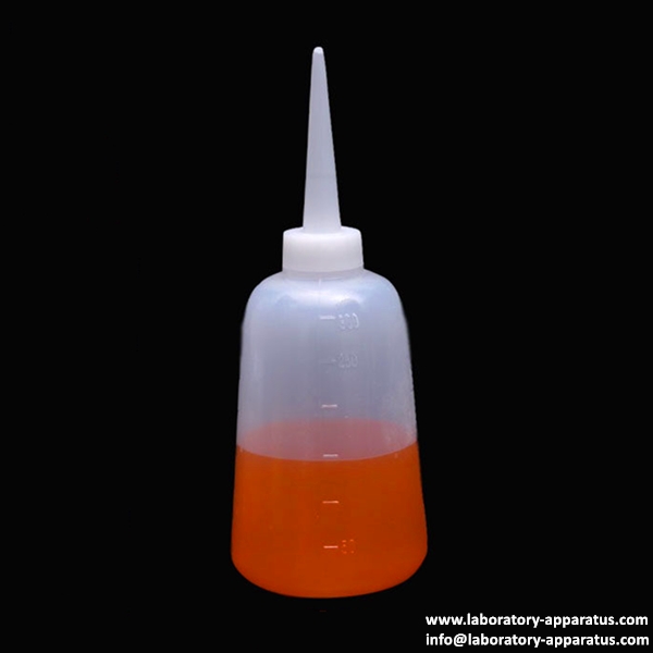 Wash Bottle Straight Cap 100ml 250ml 300ml Chemistry Use Lab